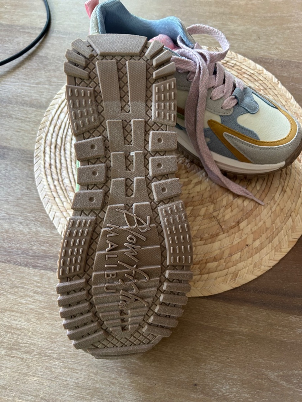WOMEN'S BLOWFISH MALIBU COLORBLOCK SNEAKERS - SIZE 8.5 - Picture 4 of 5